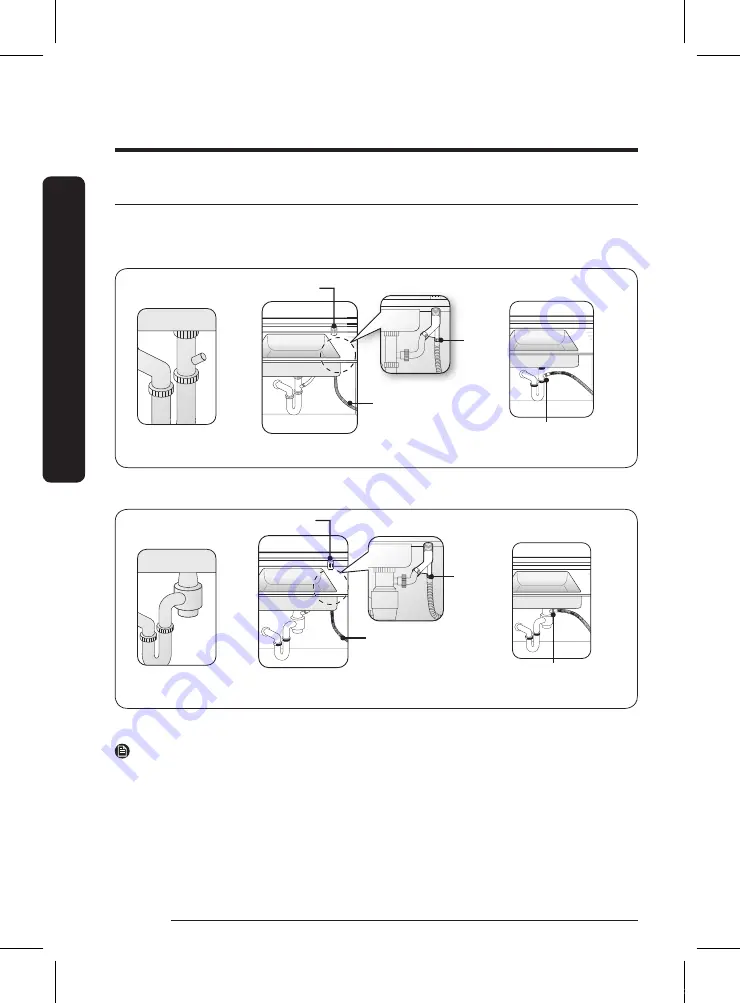 Samsung DW50T6060 Series Installation Manual Download Page 18