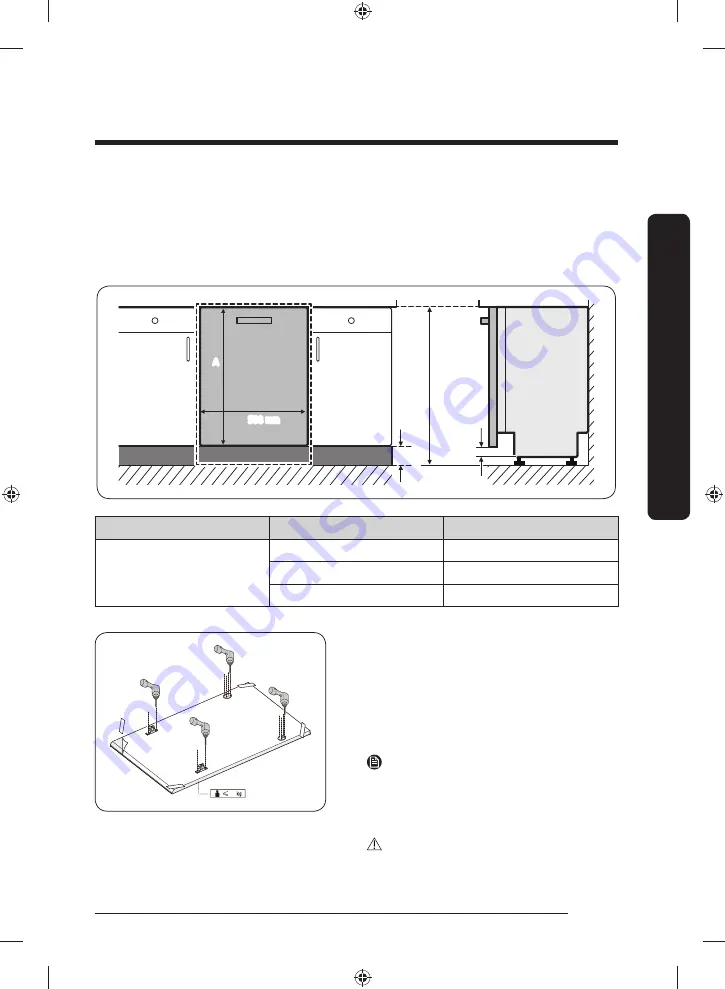 Samsung DW60A608 Series Manual Download Page 97