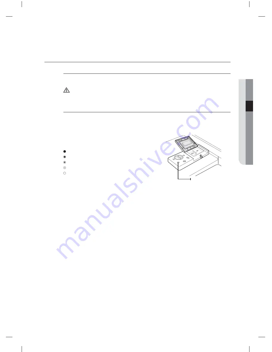 Samsung DW60H3010FW User Manual Download Page 17