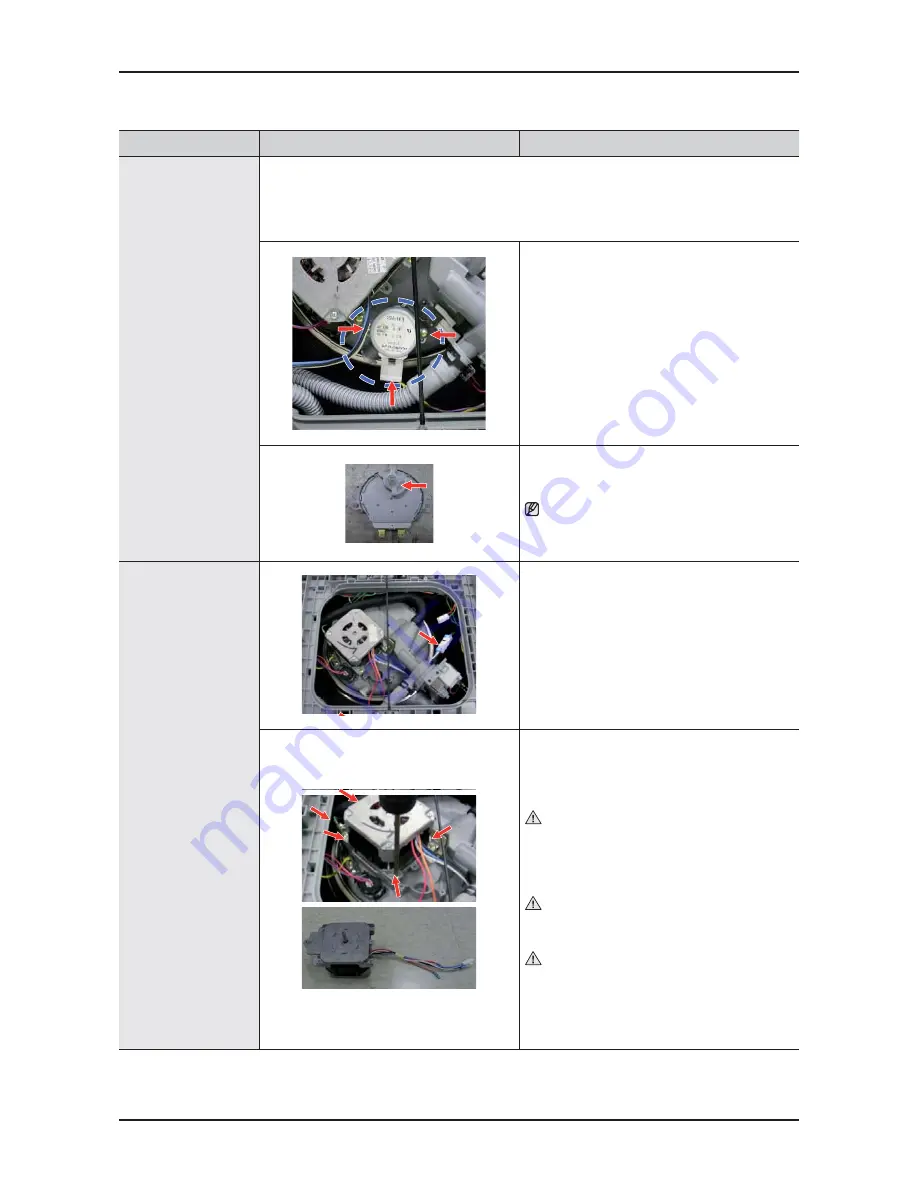 Samsung DW80F600 Series Service Manual Download Page 37