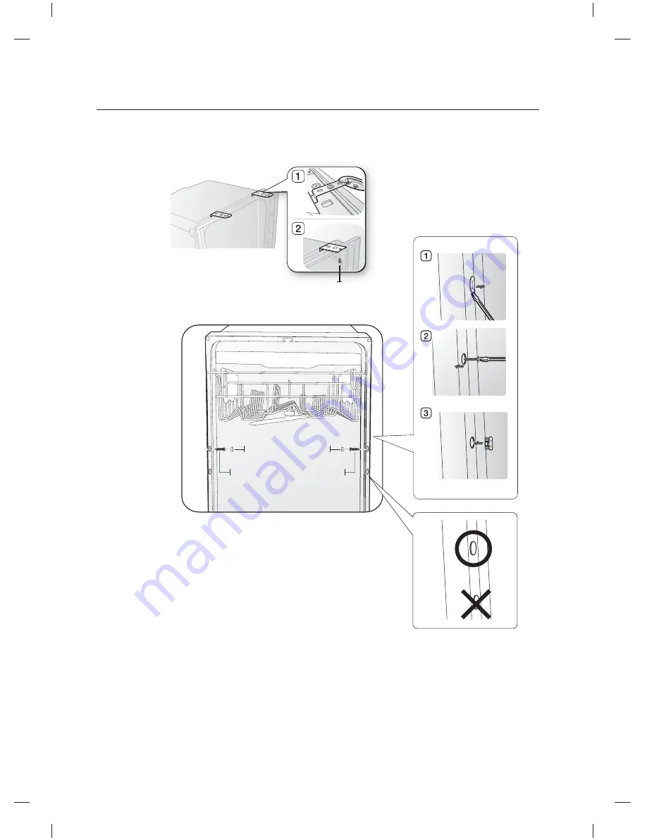 Samsung DW80H99 Series Installation Manual Download Page 18