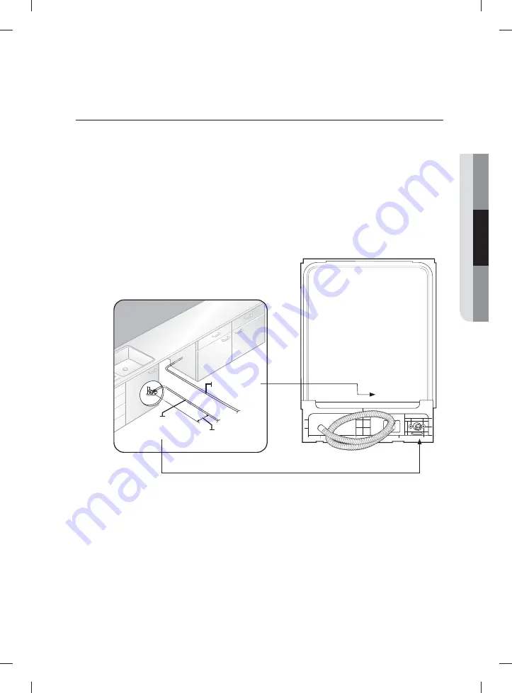 Samsung DW80K5050 Series Installation Manual Download Page 9