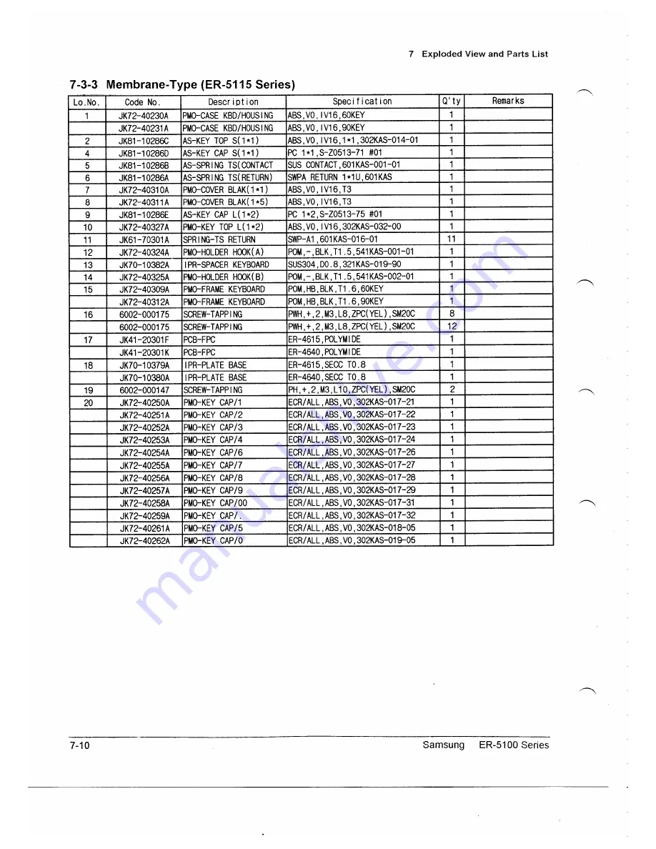 Samsung ER-5100 Скачать руководство пользователя страница 34