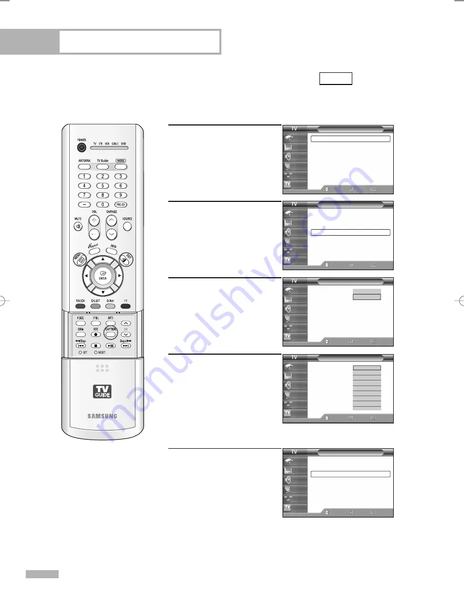 Samsung ESPAOL - 2 HL-R5668W Скачать руководство пользователя страница 102