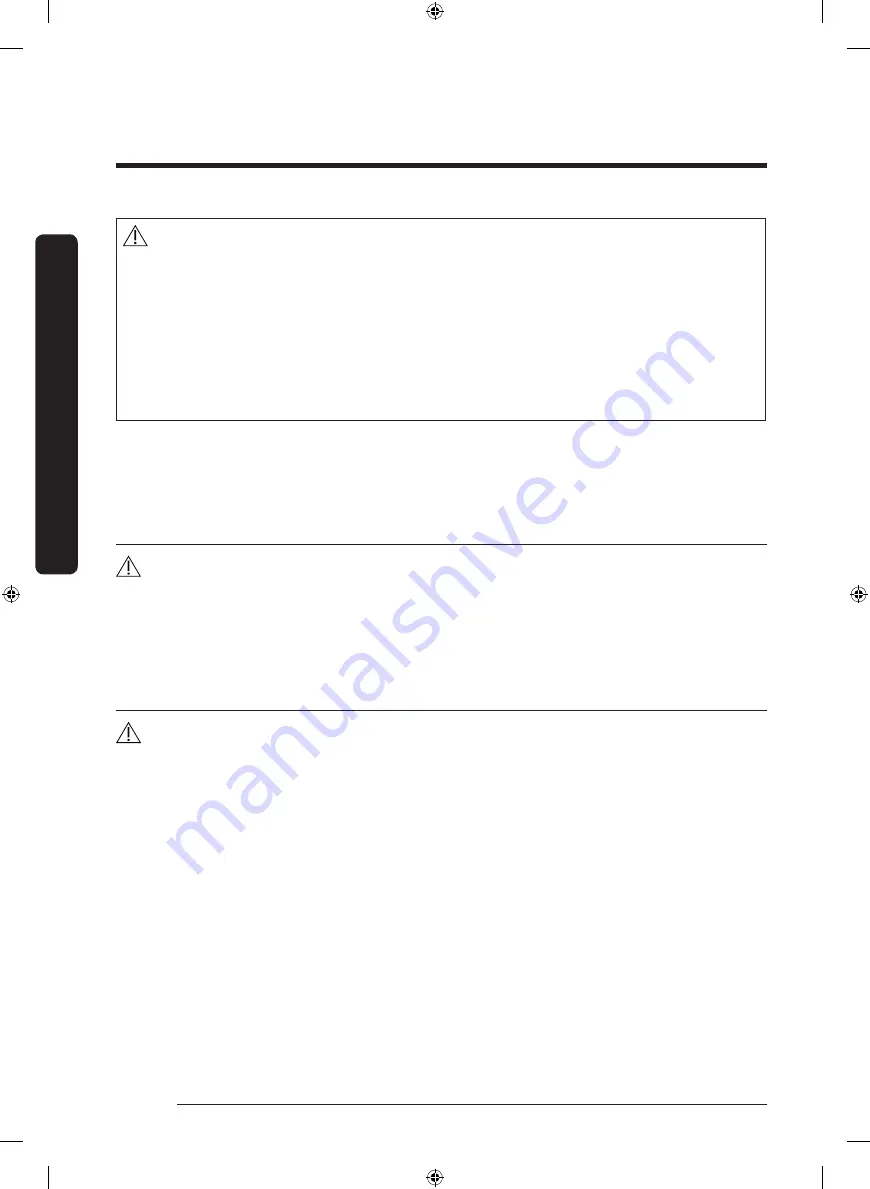 Samsung FlexDry DV 55M9600 Series User Manual Download Page 8