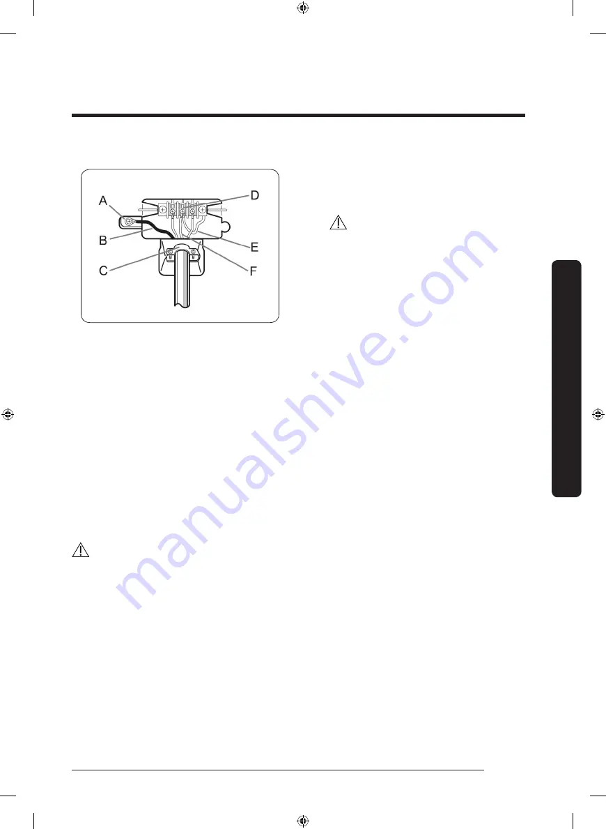 Samsung FlexDry DV 55M9600 Series User Manual Download Page 101