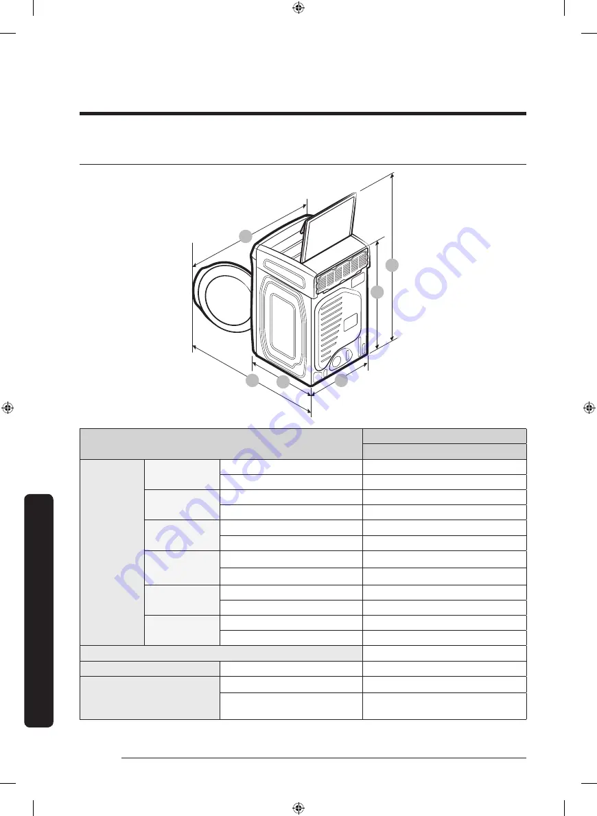 Samsung FLEXDRY DV*60M9900 series User Manual Download Page 64