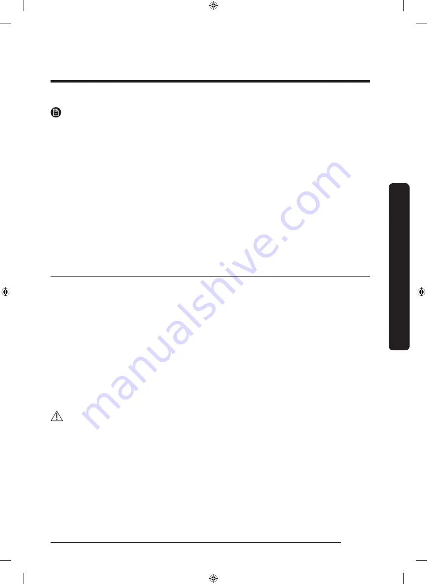 Samsung FLEXDRY DV*60M9900 series User Manual Download Page 107