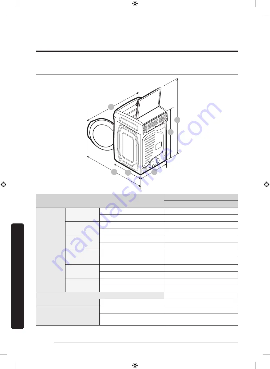 Samsung FLEXDRY DV*60M9900 series User Manual Download Page 140