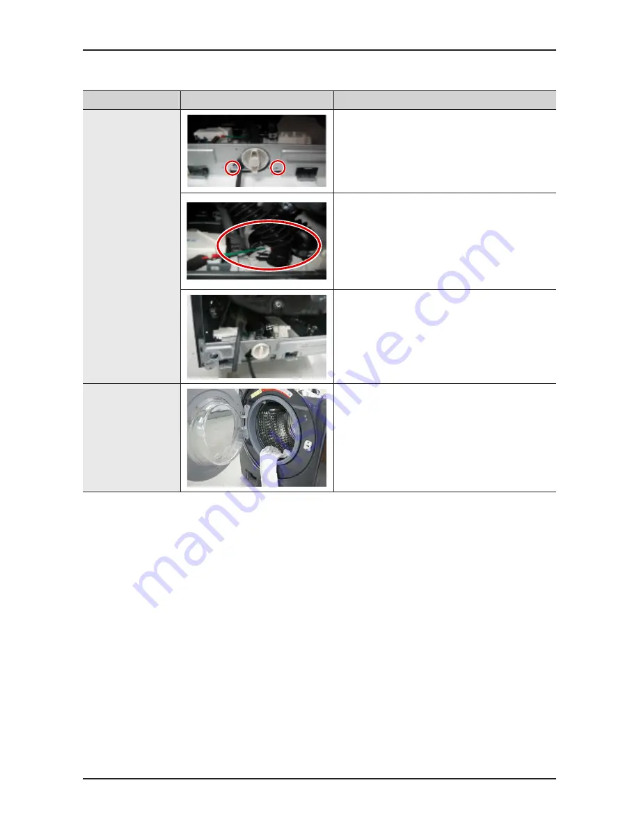 Samsung FLEXWASH WV55M9600A SERIES Service Manual Download Page 21