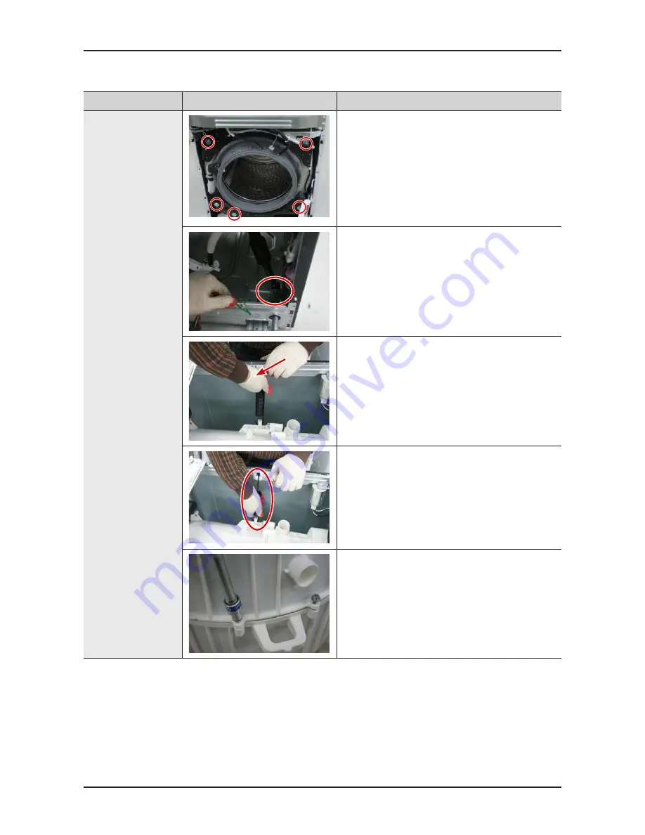 Samsung FLEXWASH WV55M9600A SERIES Service Manual Download Page 27