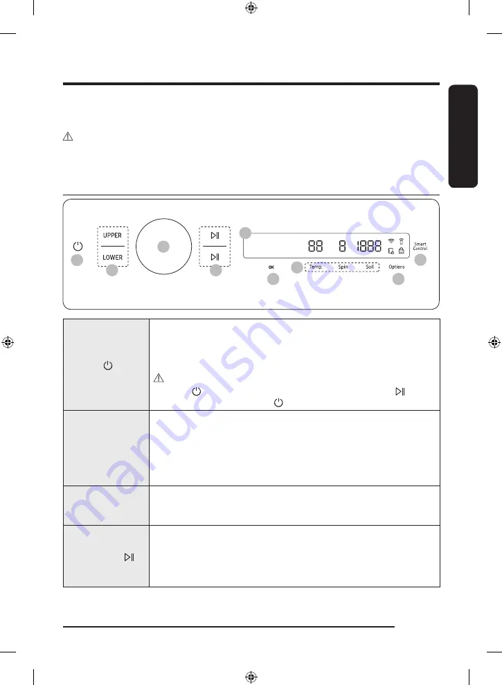 Samsung FlexWash WV60A9900A Series Скачать руководство пользователя страница 41