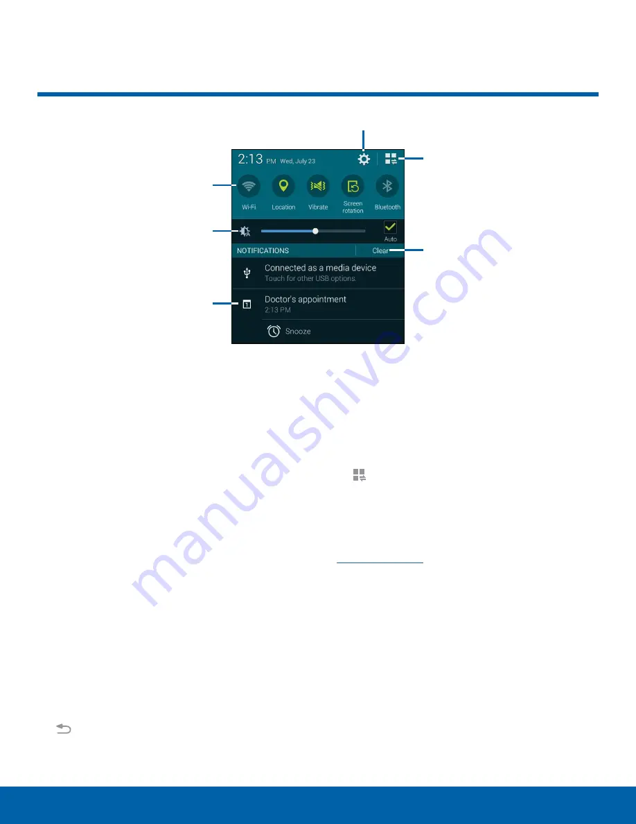 Samsung Galaxy 5 mini User Manual Download Page 21