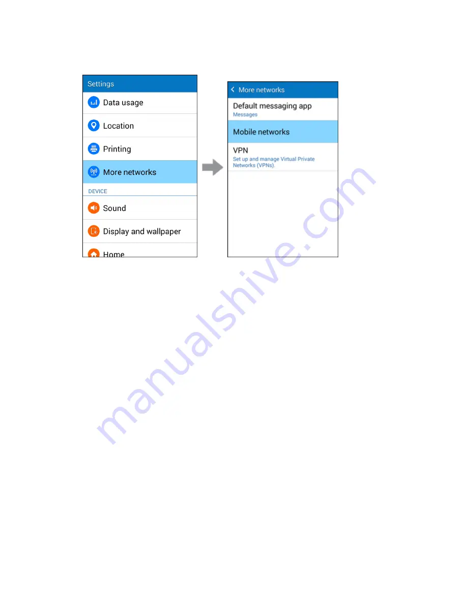 Samsung Galaxy Core Prime User Manual Download Page 318