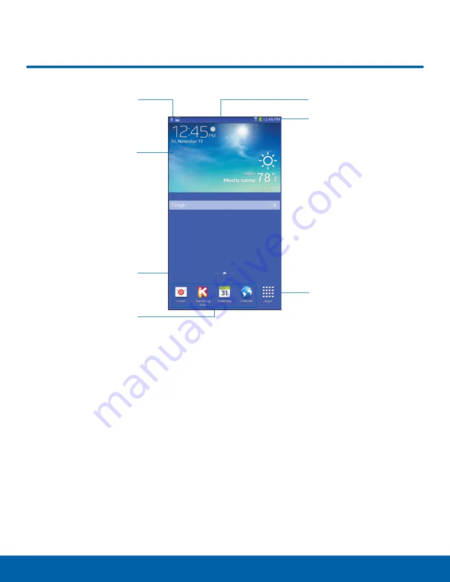 Samsung Galaxy TAB 3 lite User Manual Download Page 13