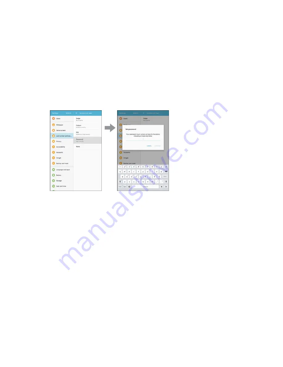 Samsung GALAXY TAB ET377P User Manual Download Page 246