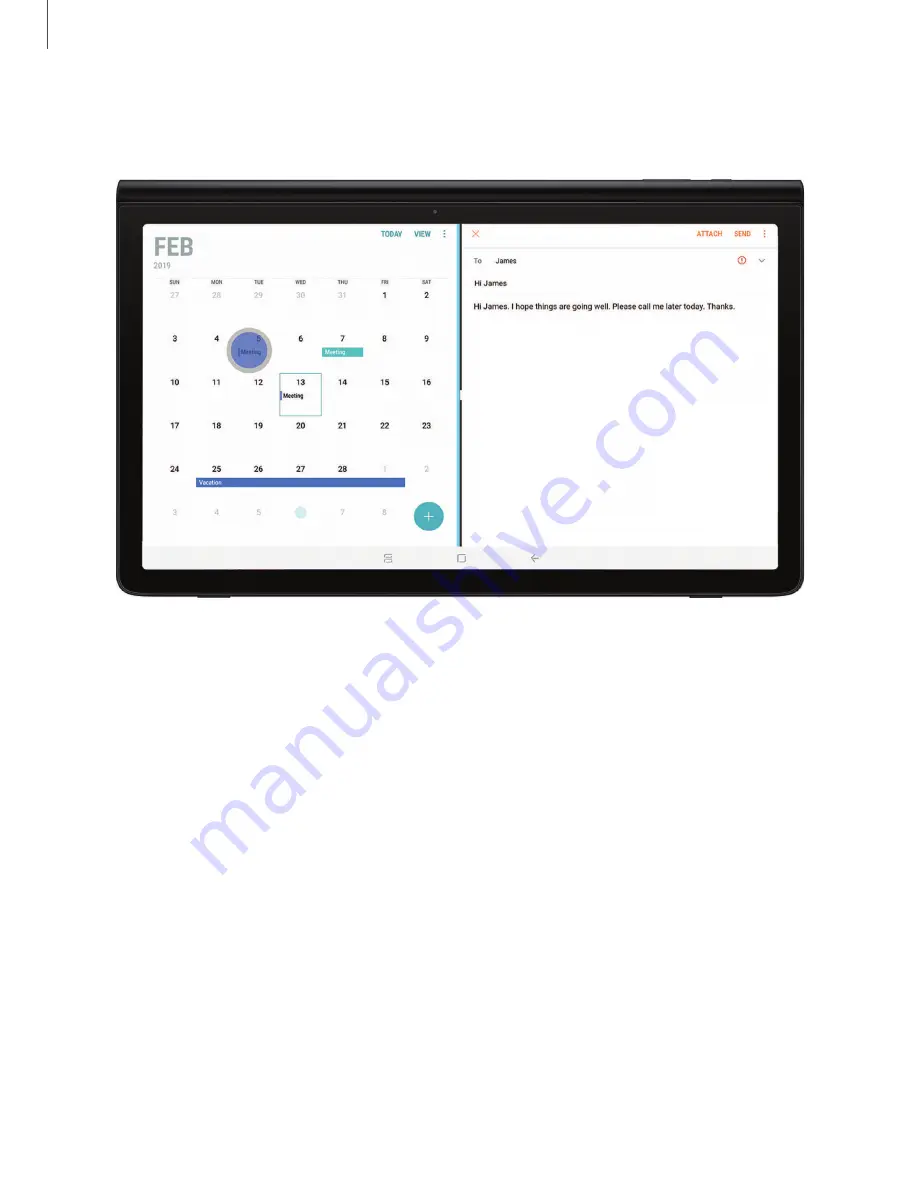 Samsung Galaxy View 2 User Manual Download Page 22