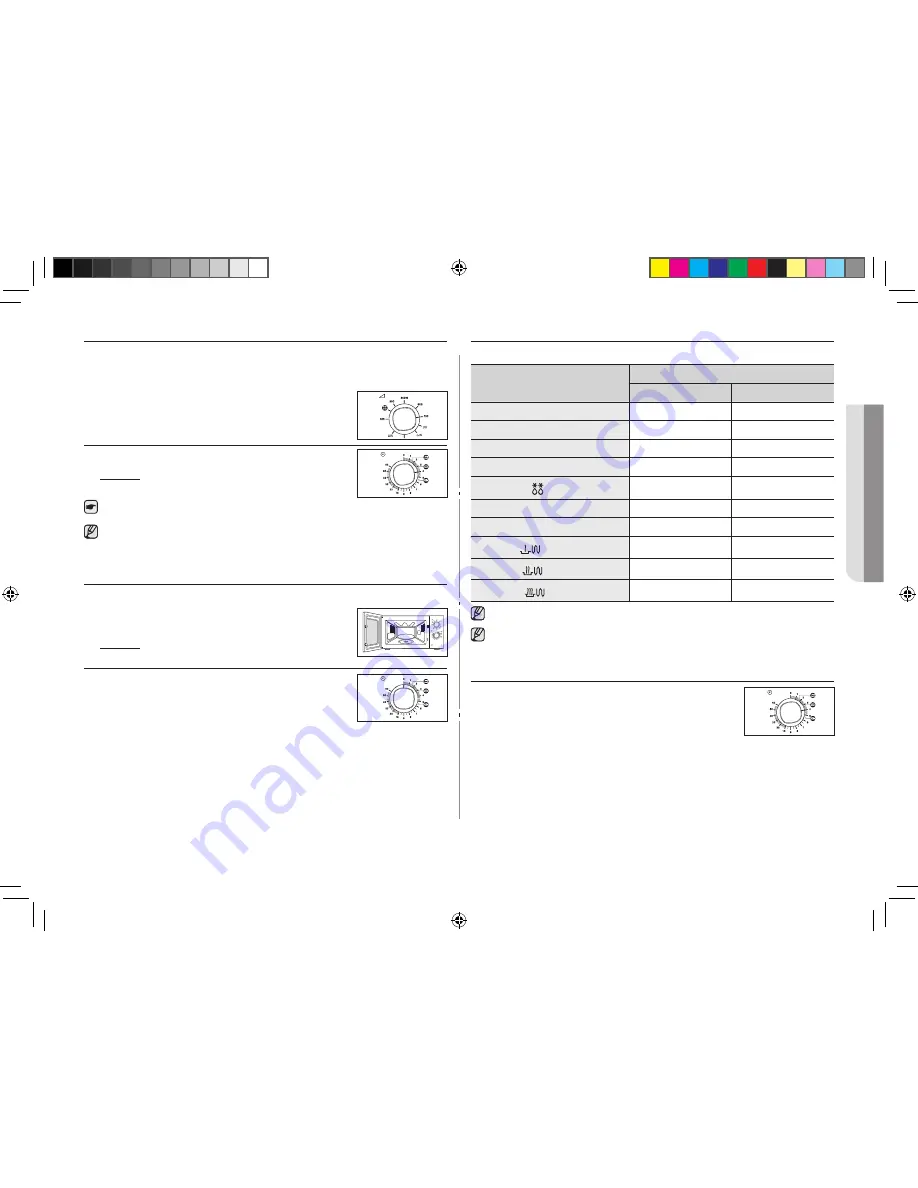 Samsung GE71A Owner'S Instructions And Cooking Manual Download Page 153