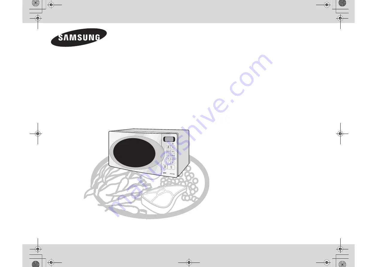 Samsung GE83GDT Скачать руководство пользователя страница 1