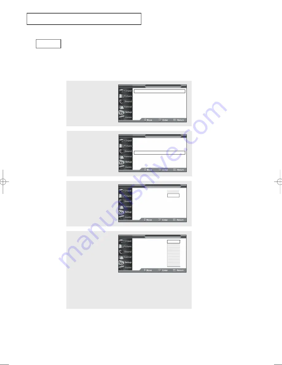 Samsung HC-P5256W Owner'S Instructions Manual Download Page 65