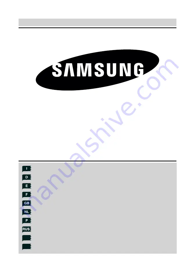 Samsung HDC6145BX User Instructions Download Page 1