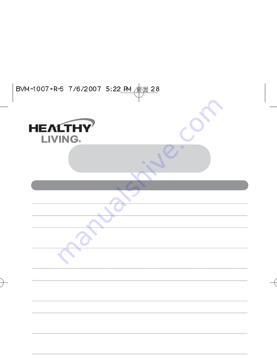 Samsung Healthy Living BVM-1007 Скачать руководство пользователя страница 61