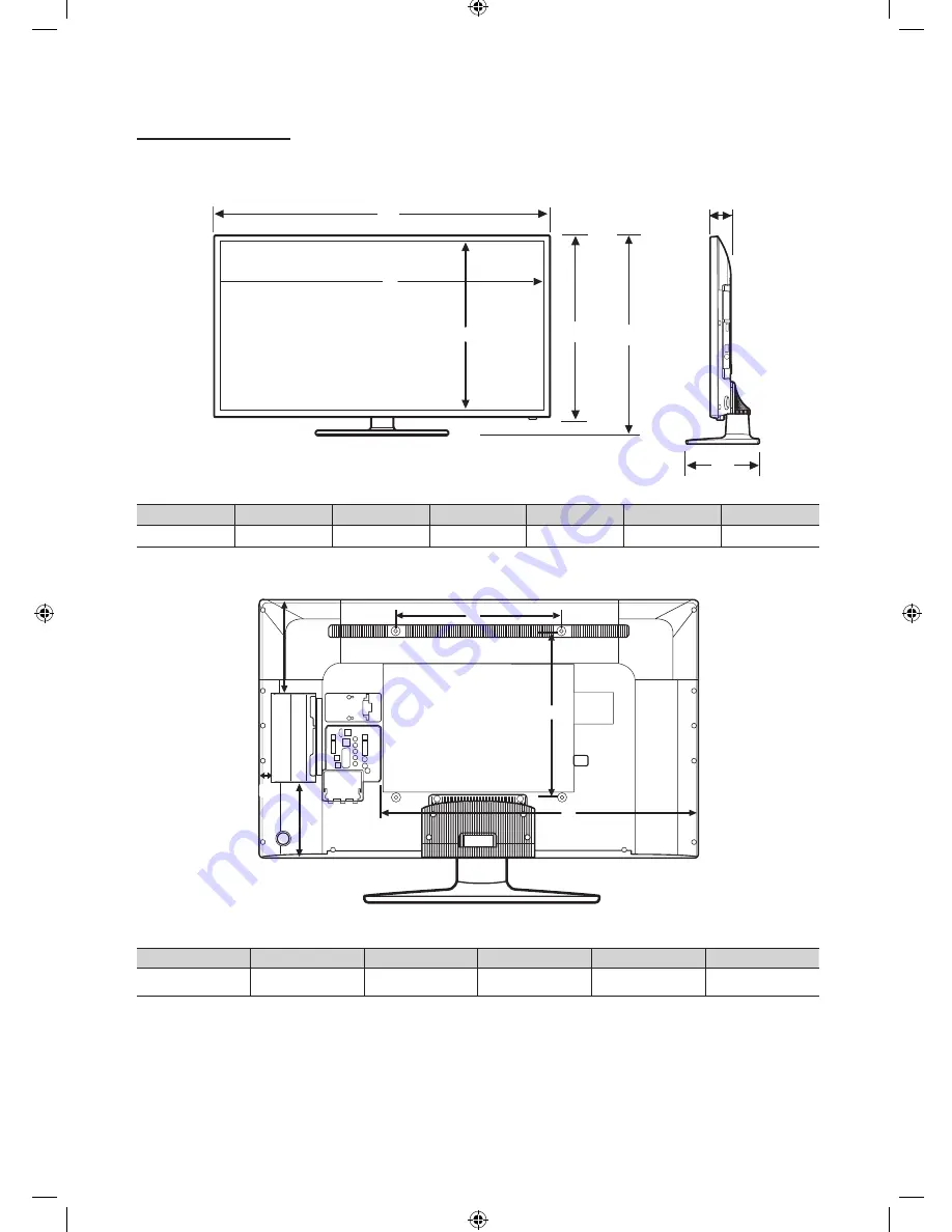 Samsung HG28NB670 (Spanish) Instalación Manual Download Page 44