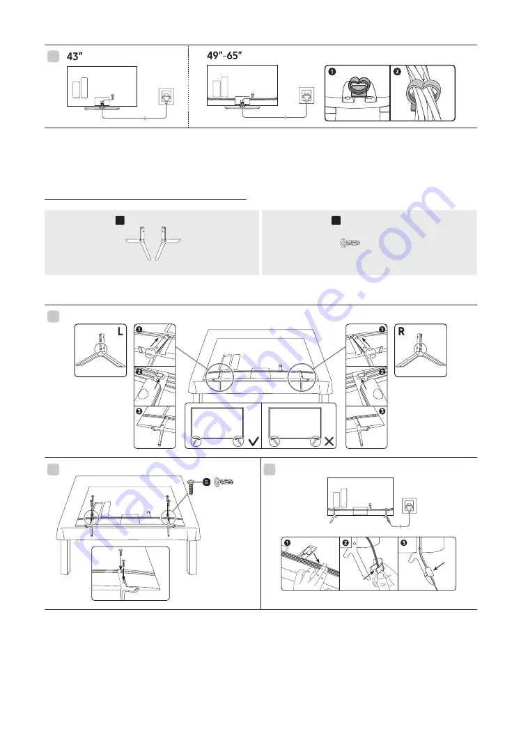 Samsung HG43EJ690U Install Manual Download Page 11