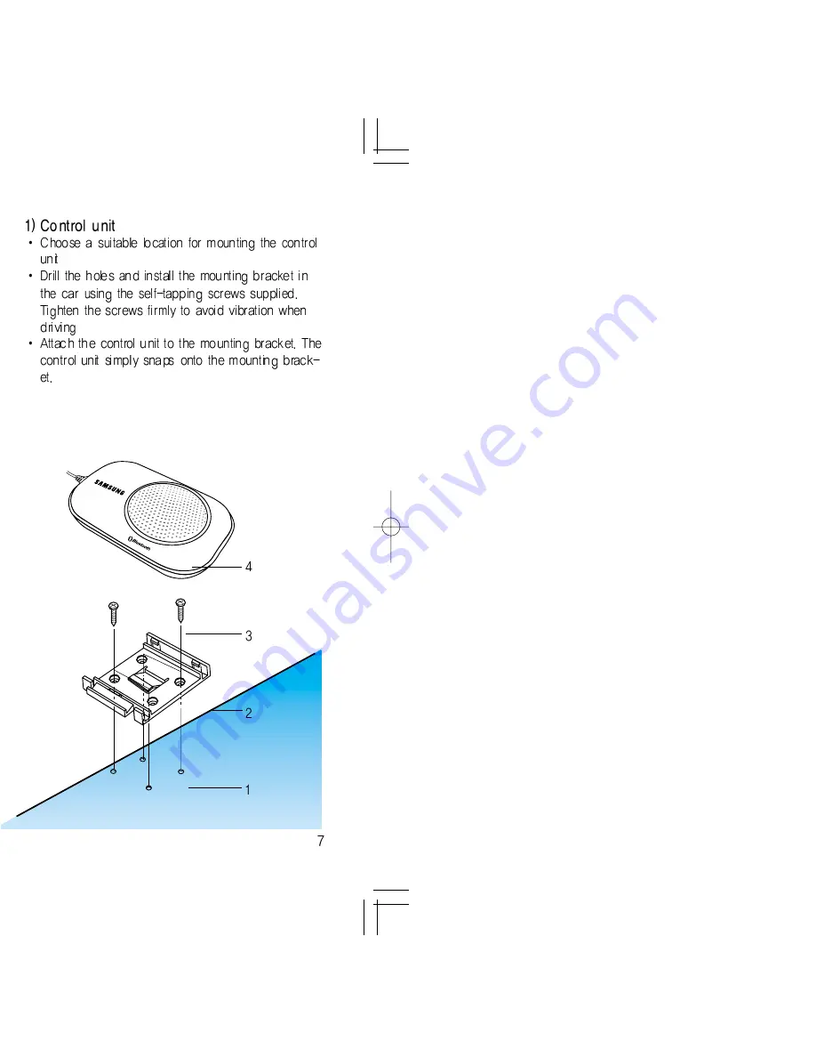 Samsung HKT100BDE User Manual Download Page 4