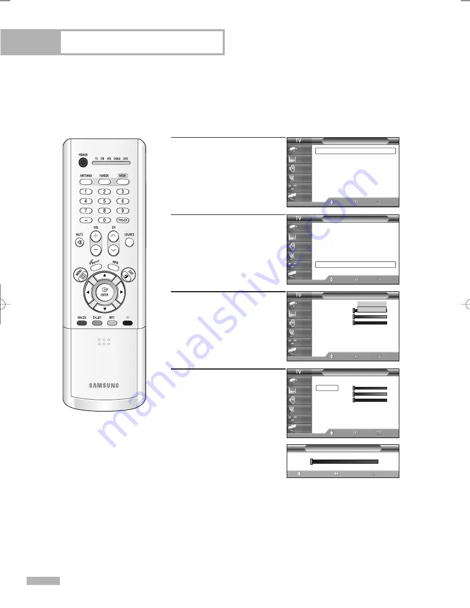 Samsung HL-R5066W Скачать руководство пользователя страница 60