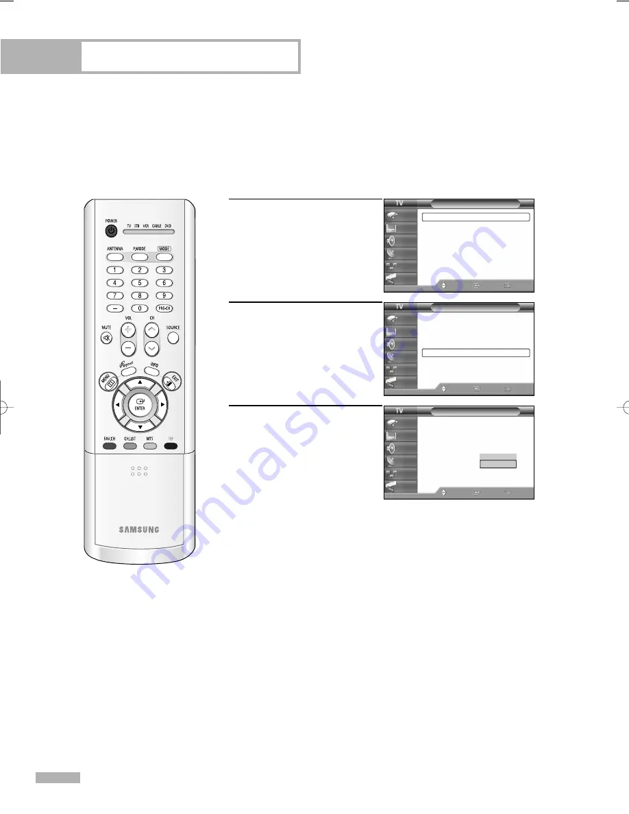 Samsung HL-R5066W Owner'S Instructions Manual Download Page 74