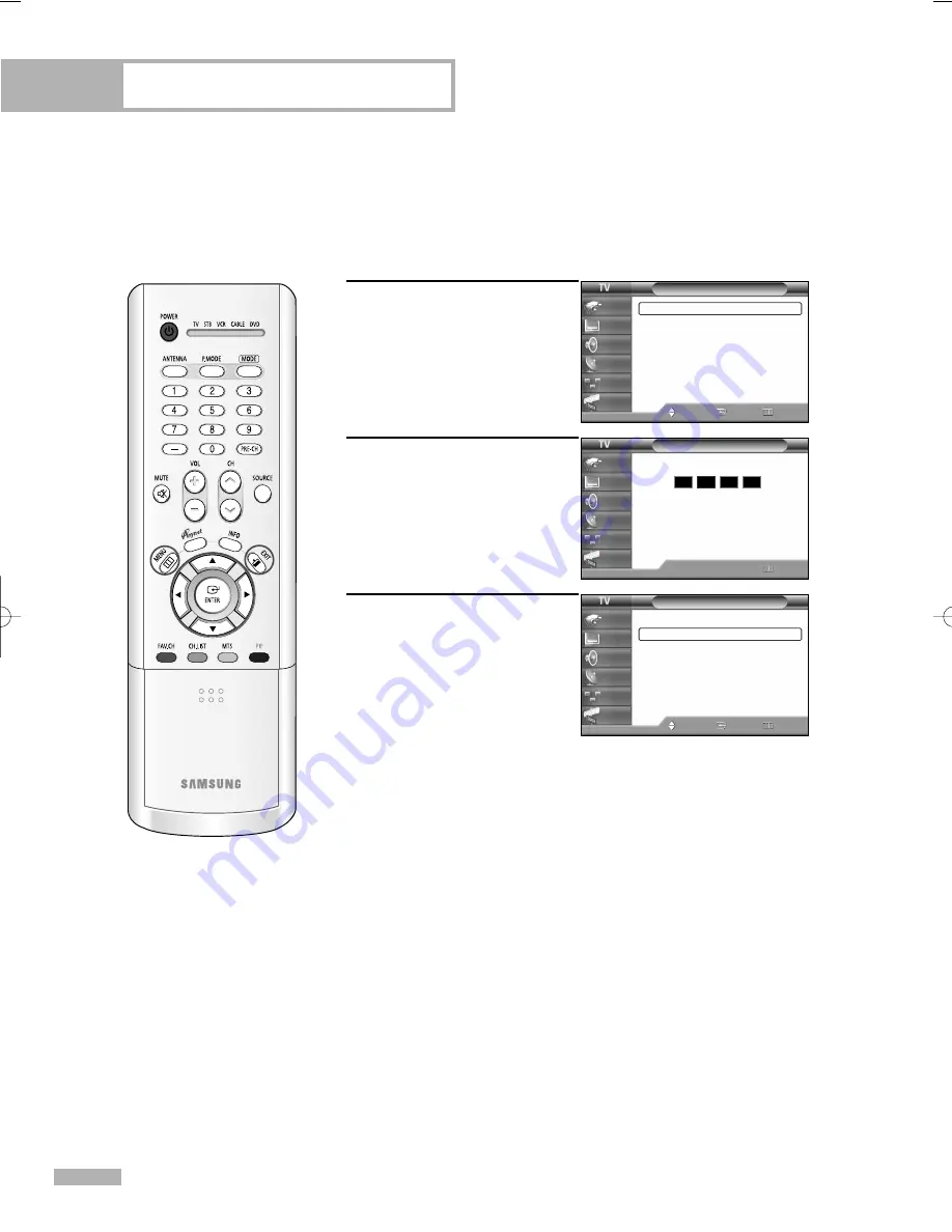 Samsung HL-R5066W Owner'S Instructions Manual Download Page 86