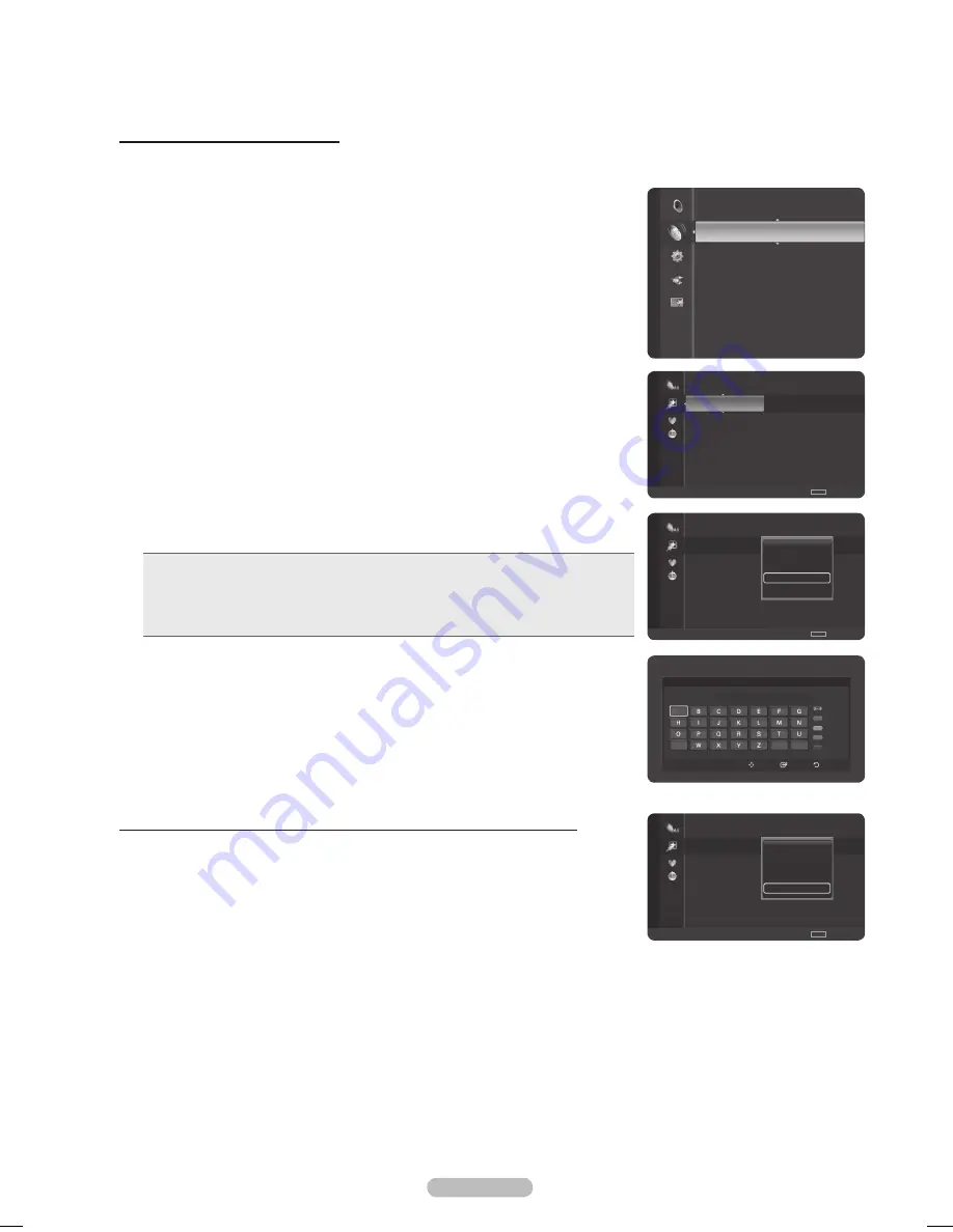 Samsung HL50A650C1F User Manual Download Page 146