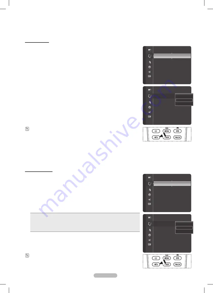 Samsung HL67A510J1F User Manual Download Page 117