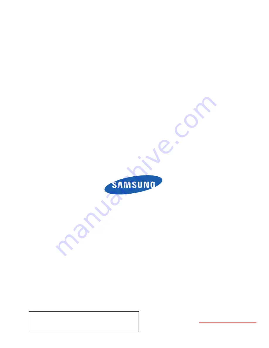 Samsung HLS5087WX/XAA Service Manual Download Page 2