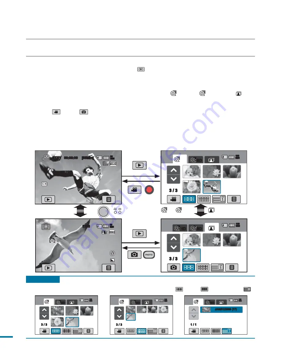 Samsung HMX H100 - Camcorder - 1080i Скачать руководство пользователя страница 50