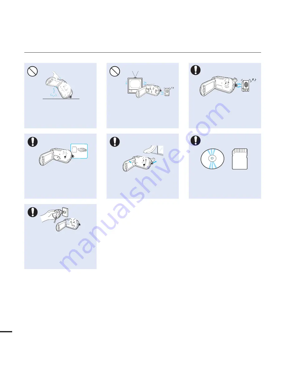 Samsung HMX-S10BP User Manual Download Page 8