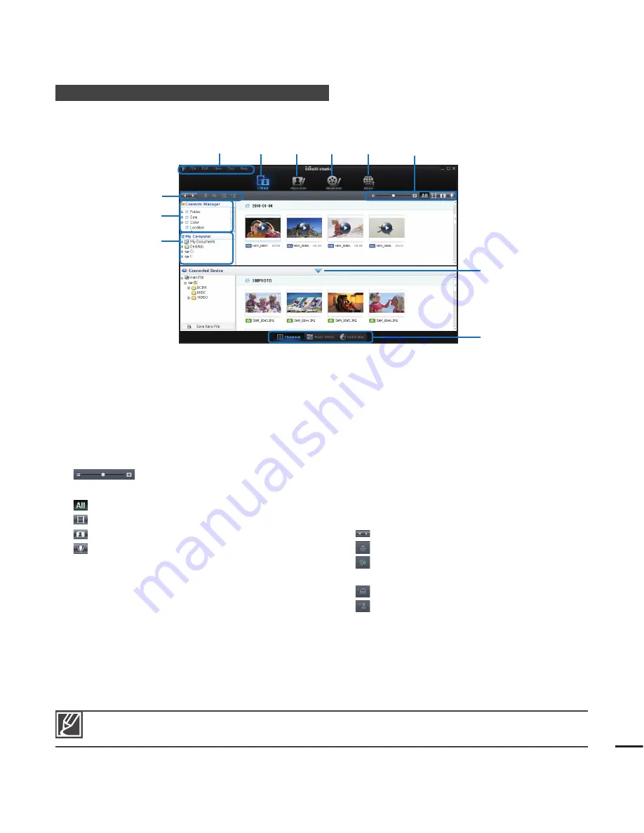 Samsung HMX-T10 User Manual Download Page 107