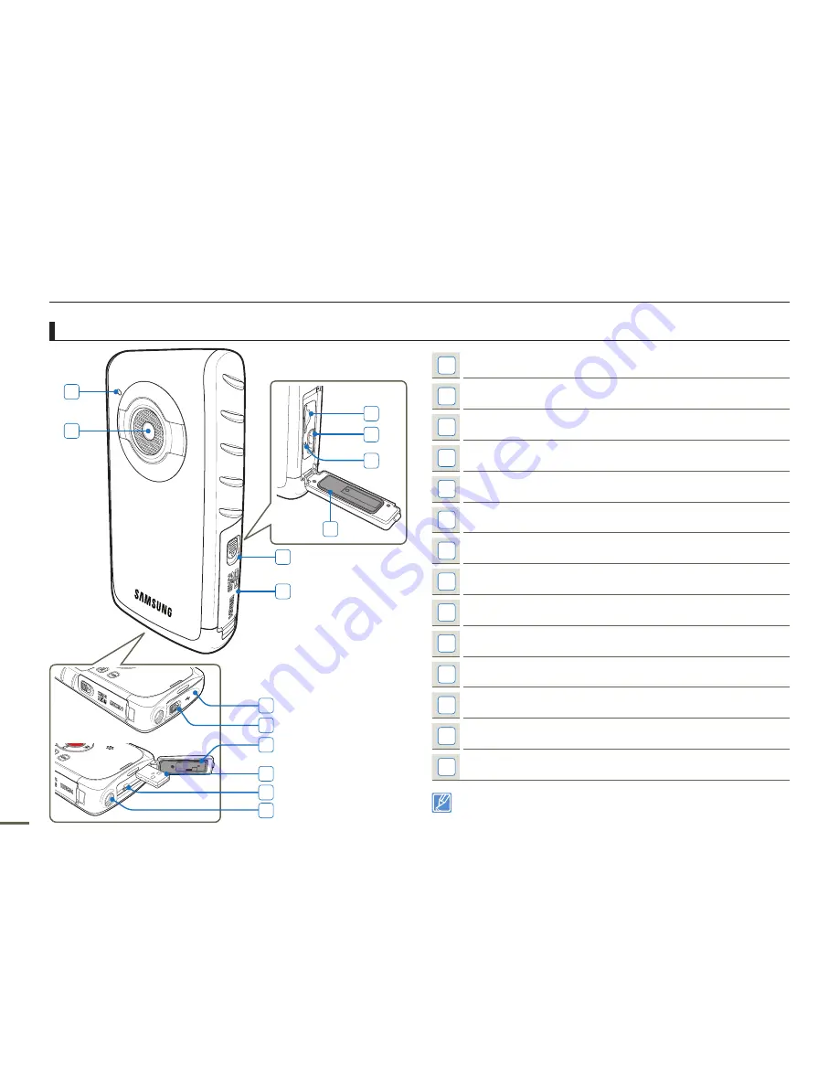 Samsung HMX-W200RD (Korean) User Manual Download Page 18