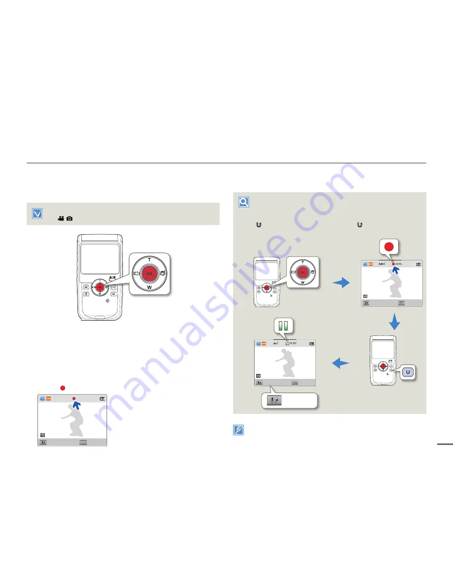 Samsung HMX-W200RD (Korean) User Manual Download Page 35