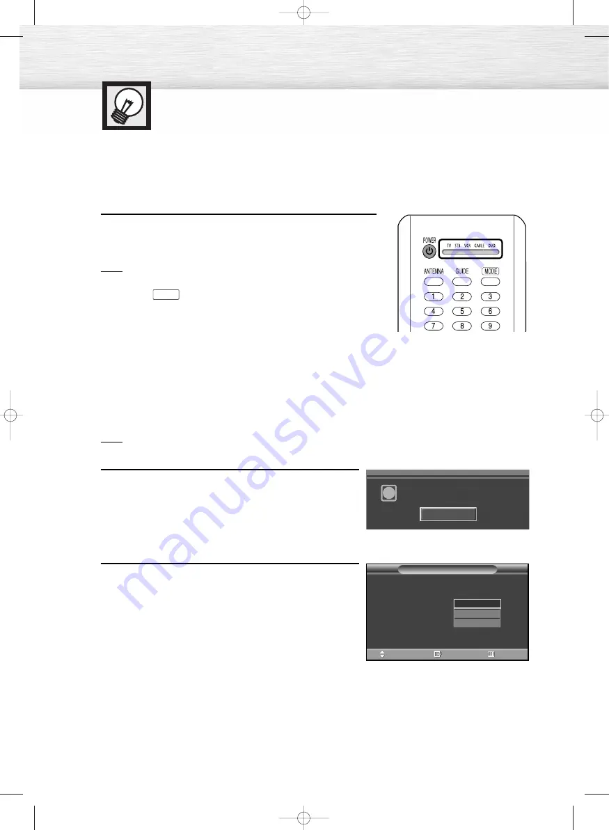 Samsung HP-R4262 Owner'S Instructions Manual Download Page 32