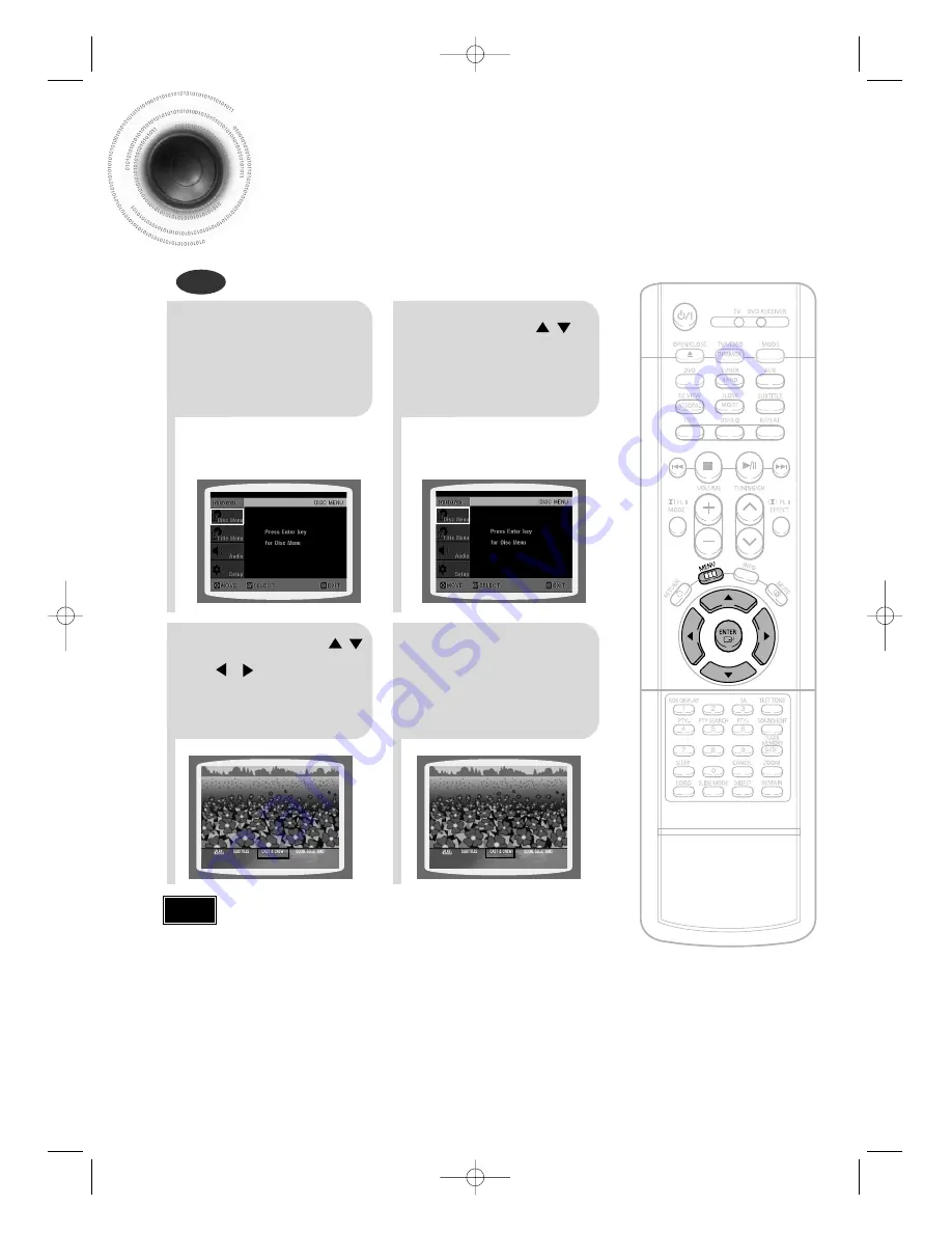 Samsung HT-910HD Instruction Manual Download Page 40