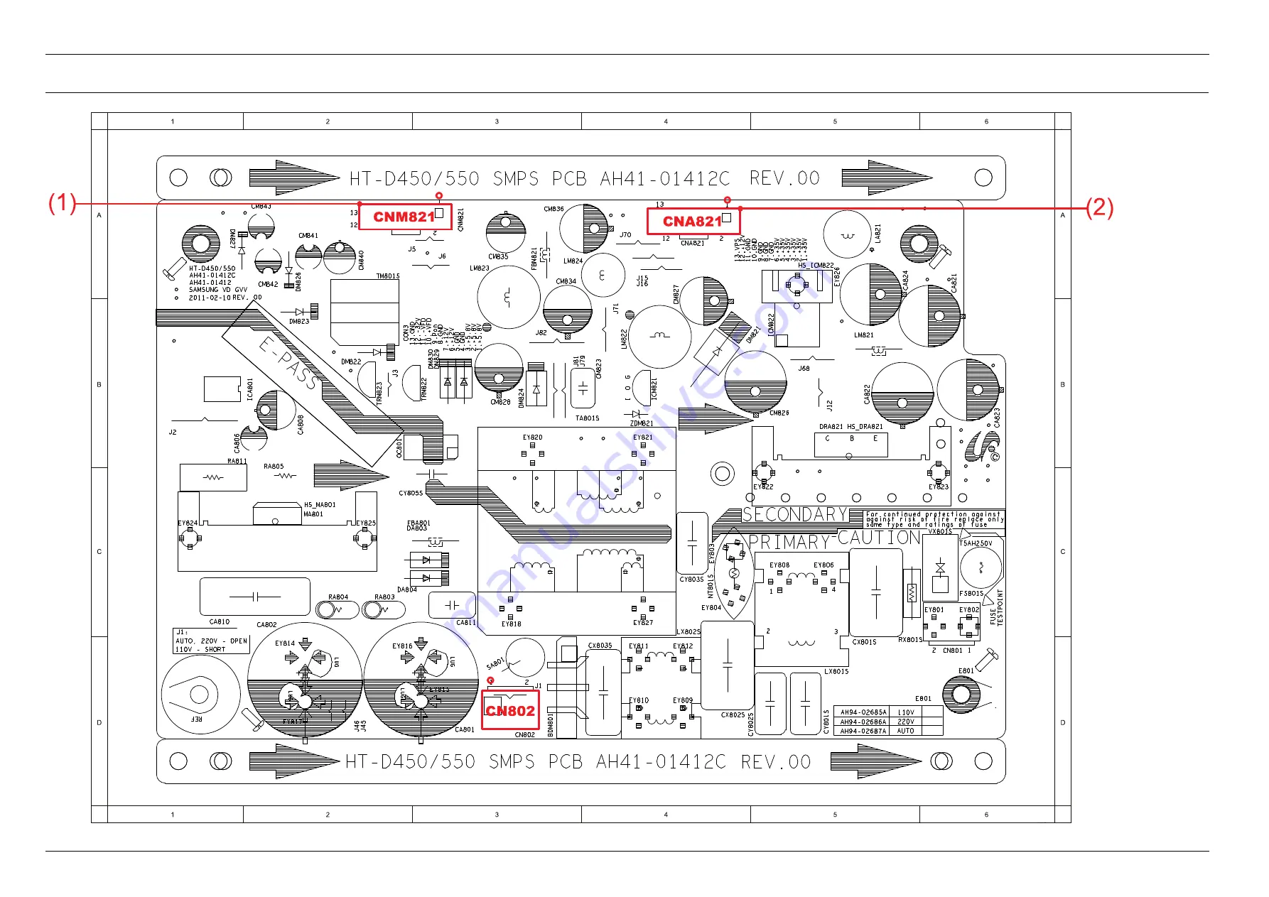 Samsung HT-D4500 Service Manual Download Page 56