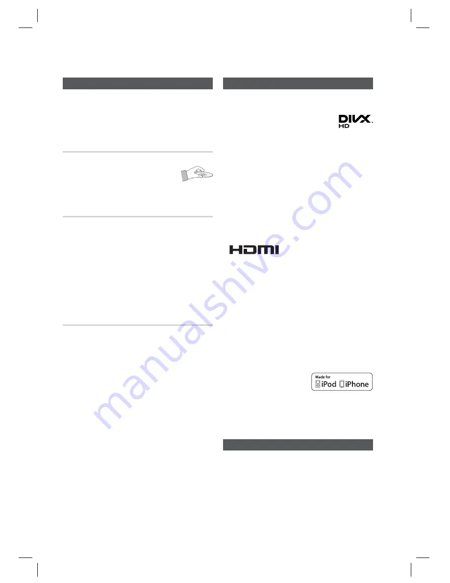 Samsung HT-D5200 User Manual Download Page 4