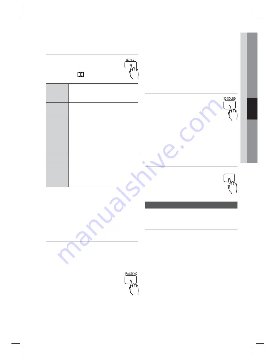 Samsung HT-D6500 User Manual Download Page 207