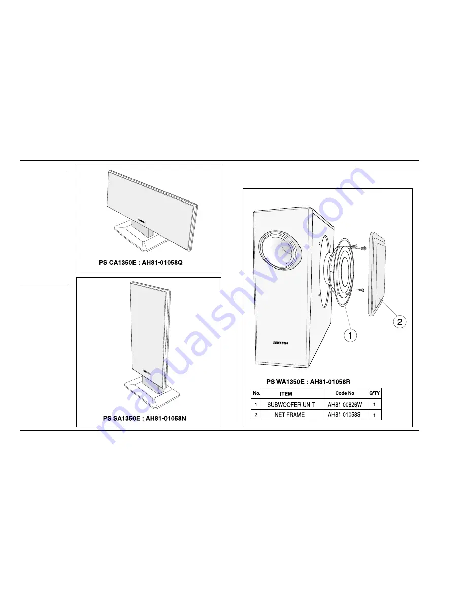 Samsung HT-DB1350 Service Manual Download Page 10