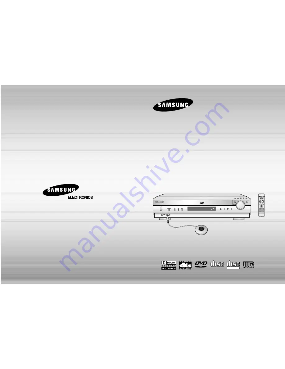 Samsung HT-DB1680 Instruction Manual Download Page 1