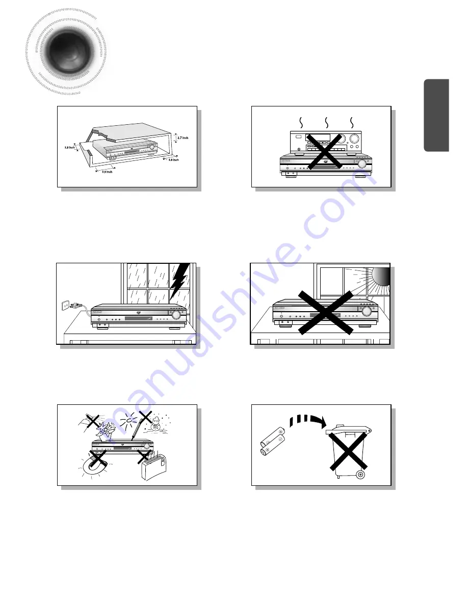 Samsung HT-DB660 Instruction Manual Download Page 3