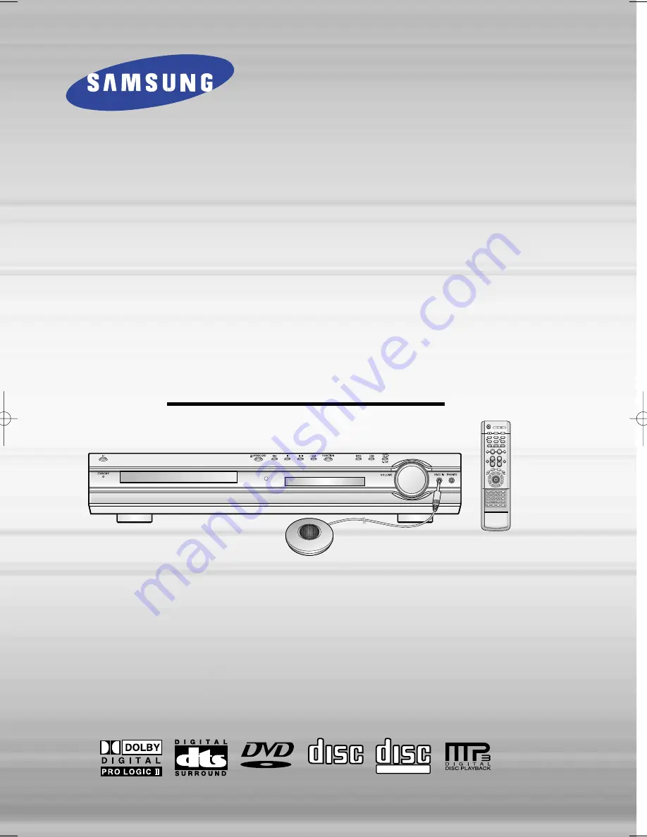 Samsung HT-DB760 Instruction Manual Download Page 1