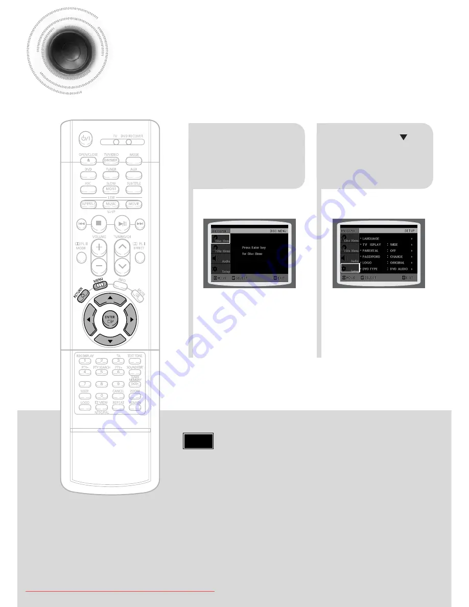 Samsung HT-DS1000 Instruction Manual Download Page 56